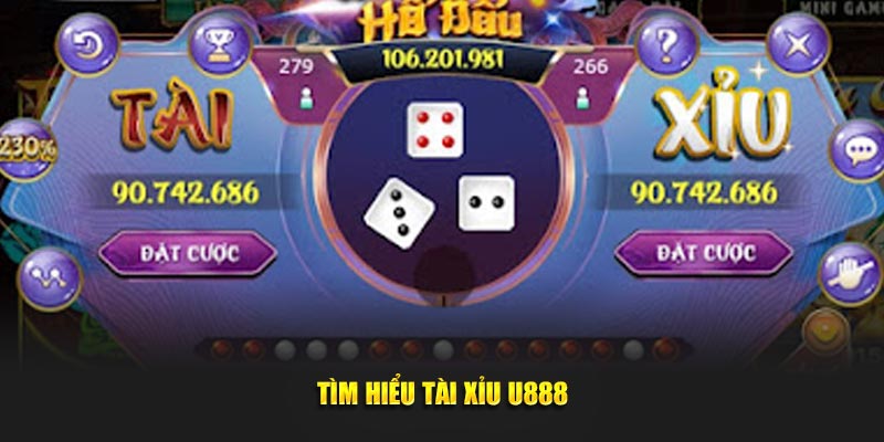 Tìm hiểu về tài xỉu U888